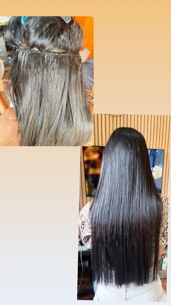Mega hair à domicílio 