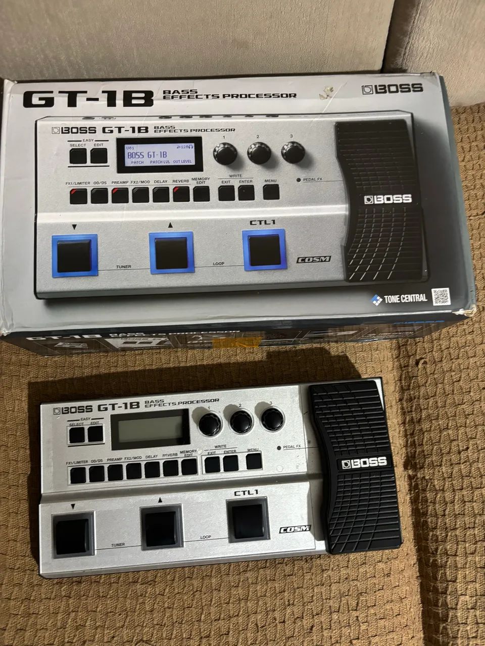 Pedaleira Boss GT1B baixo - Foto 3