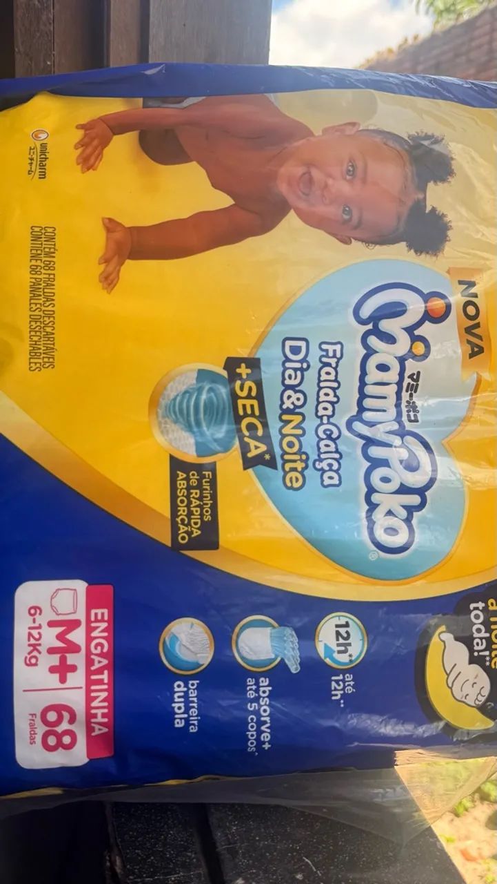 Fralda descartável 
