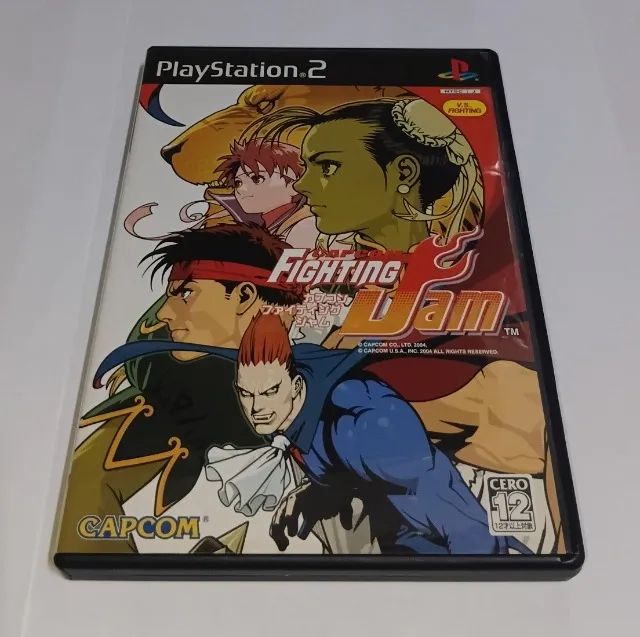 Capcom Fighting Jam | PS2 | Japonês | Original | Usado |