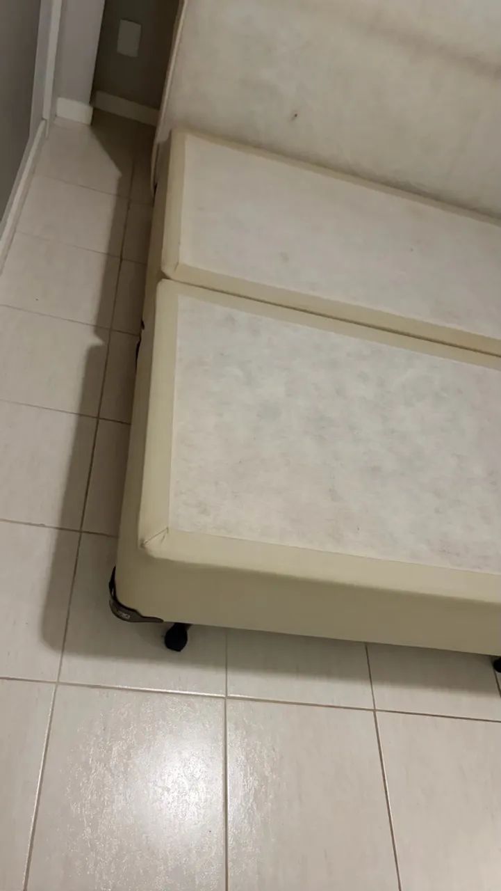 Cama queen + colchão mola  - Foto 4