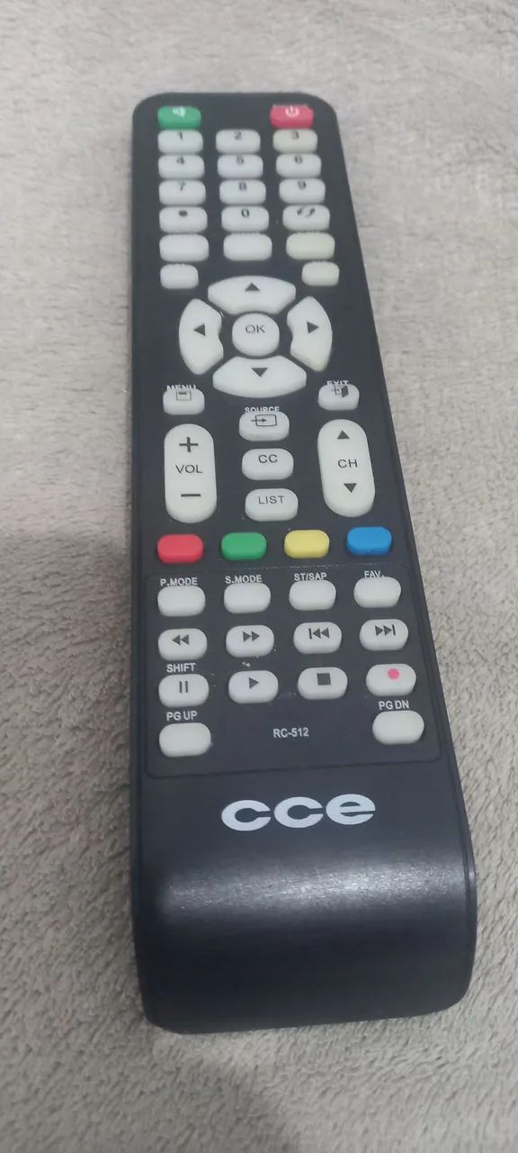 Controle tv cce smart 