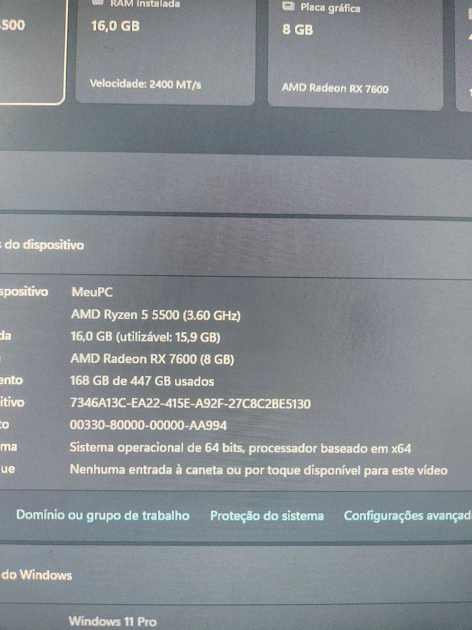 Computador/Pc Gamer
