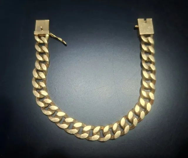 Jóia Pulseira Ouro 18k Maciça 45 gramas