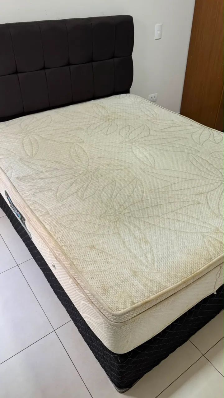 Vendo Cama + Box Queen - Foto 2