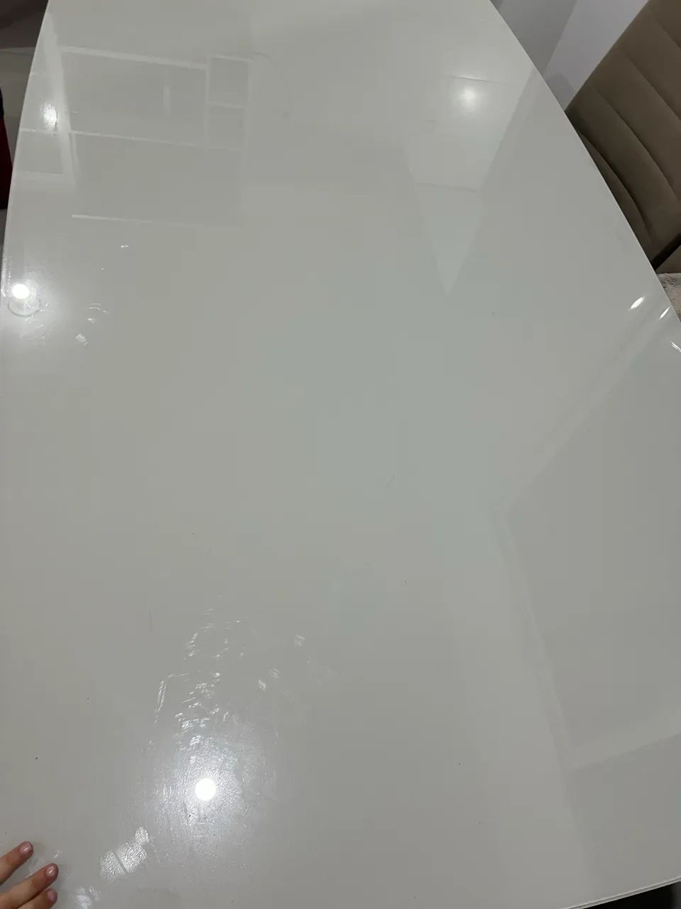 Mesa linda com tampo de vidro - Foto 5