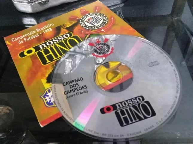 CD Digipack Corinthians - Nosso Hino - Campeonato Brasileiro 1998 - Foto 2