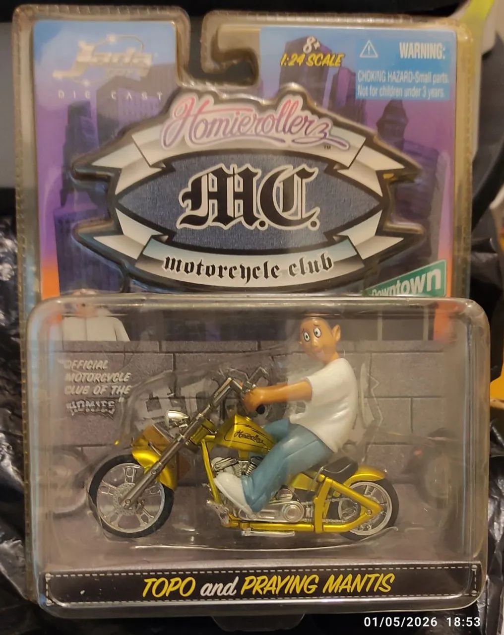 Jada Moto Homie Rollerz Motorcycle Club - Foto 2