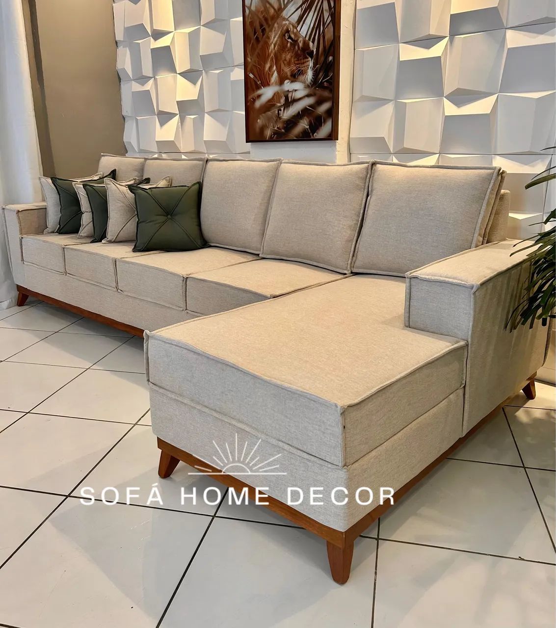 Sofá Chaise 3.0 comprimento 