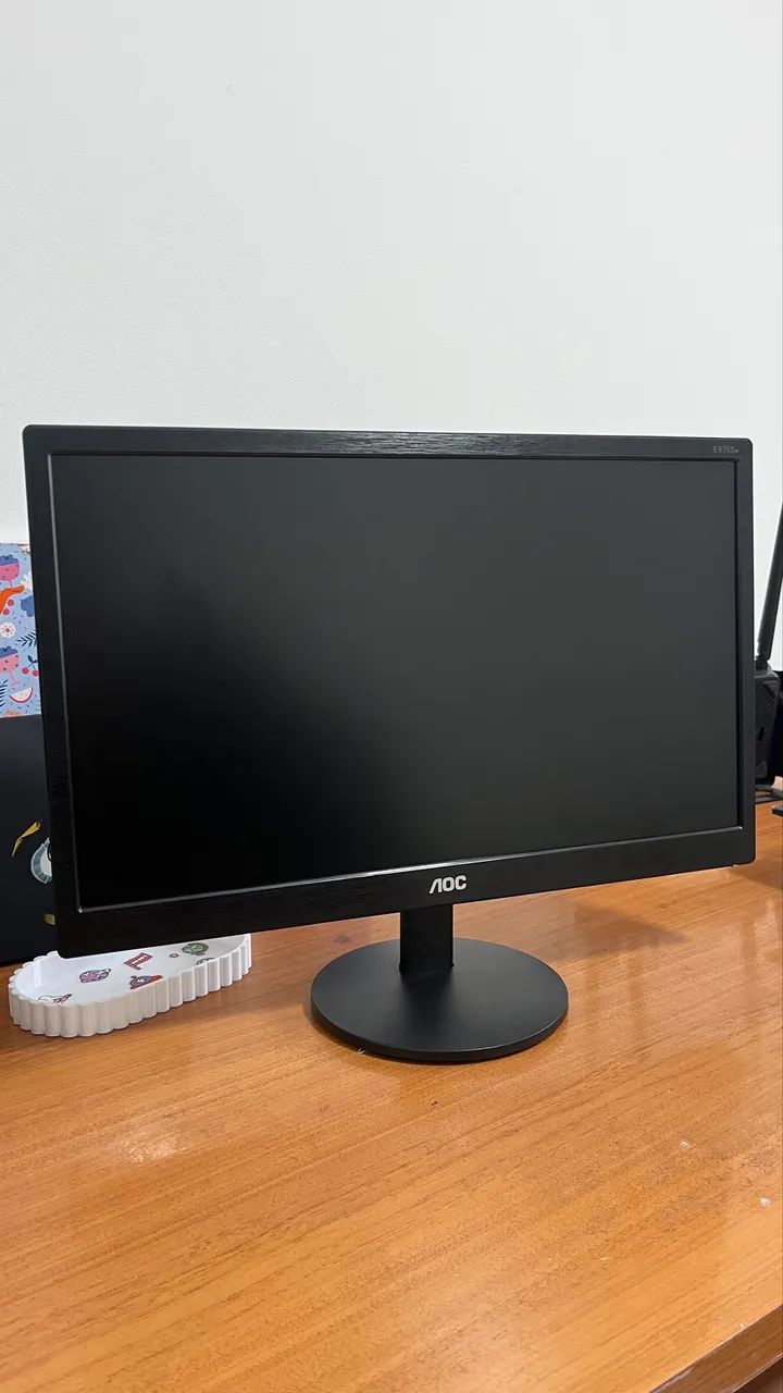 Monitor AOC 18,5? LED HD - E970SWHNL - Foto 2