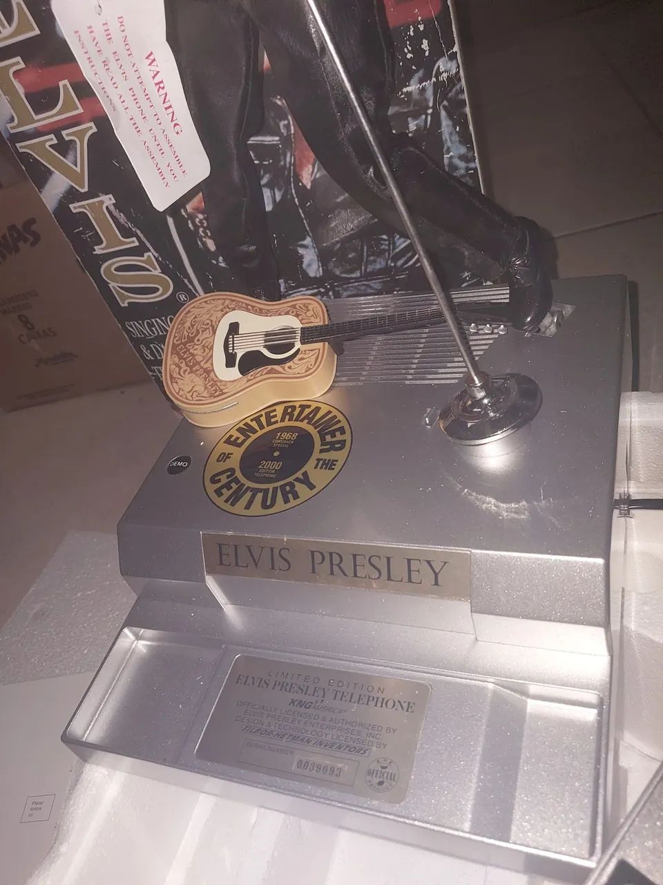 Telefone fixo Elvis Presley em perfeito estado ,raridade - Foto 3