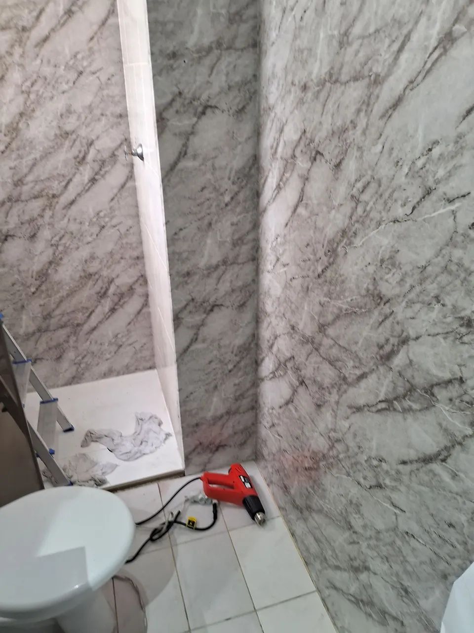 Papel marmore com aplicação profissional  - Foto 6
