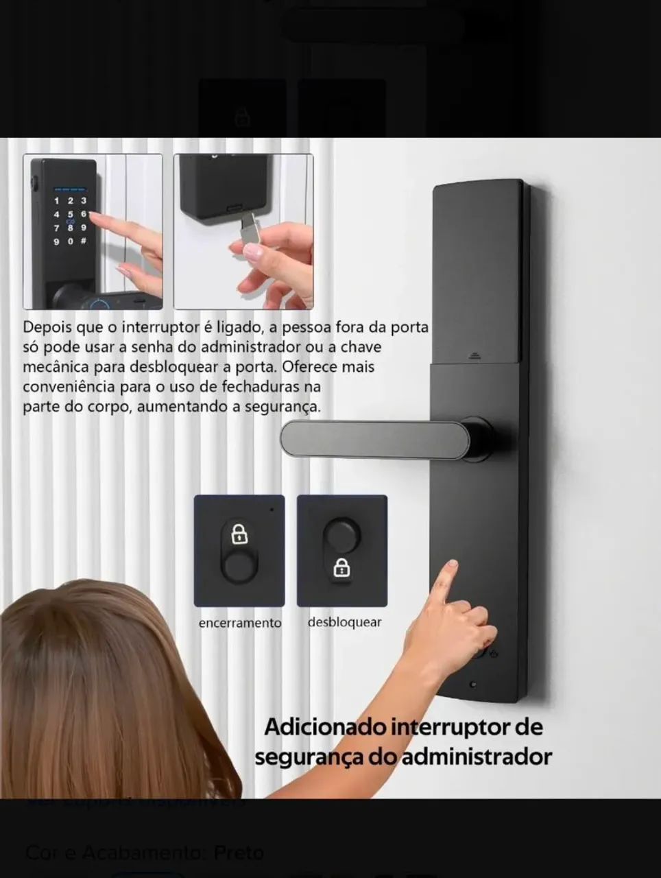 Fechadura eletrônica  - Foto 4