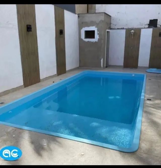 Piscina de fibra com sistema de aquecimento solar  - Foto 2