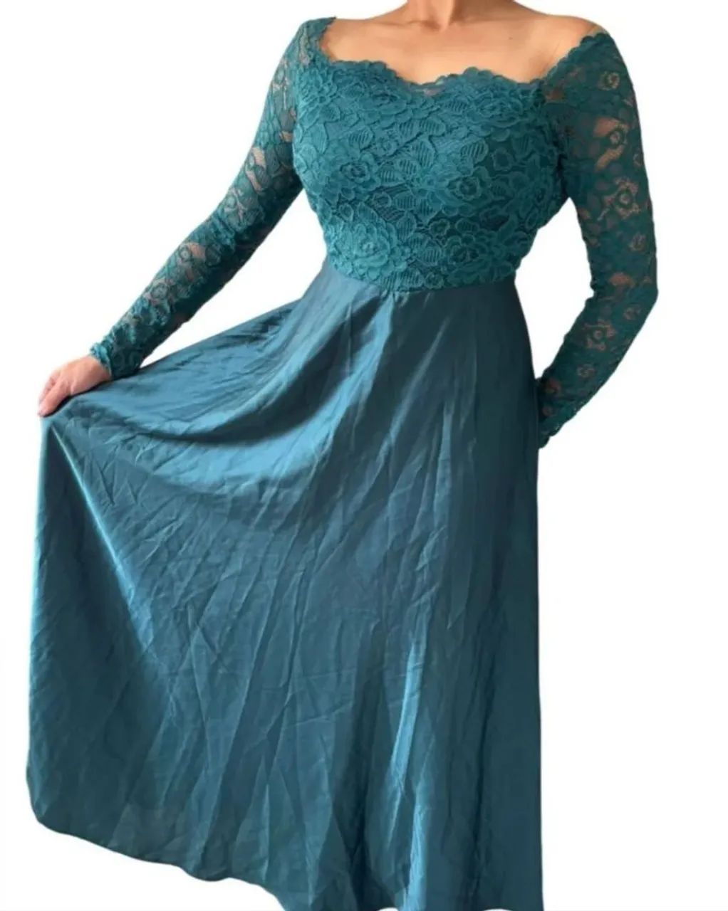 Vestido de Festa - Verde  - Foto 3