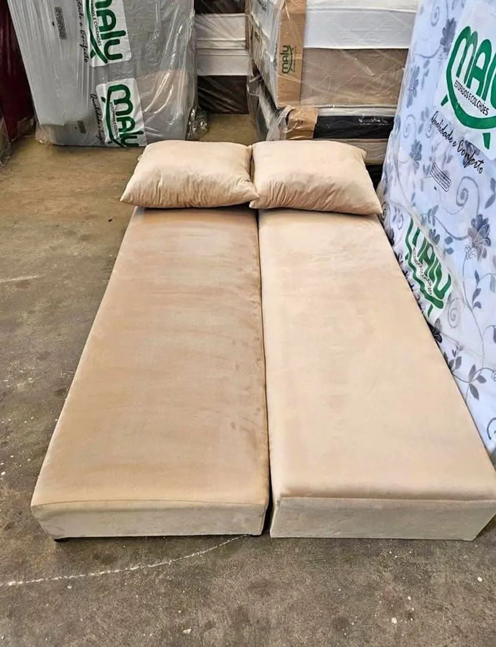 SOFÁ CAMA MALU REFORÇADO! - Foto 2