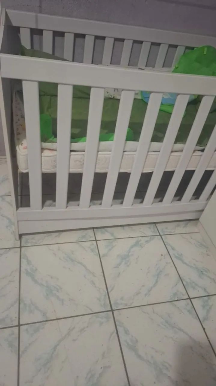 VENDO BERÇO QUE VIRA CAMA - Foto 3
