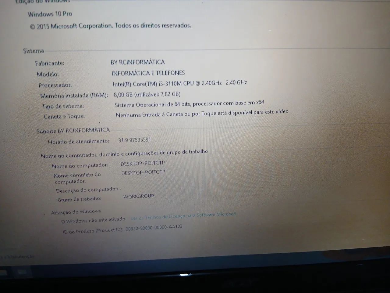 Notebook acer i3  15 polegadas  - Foto 4