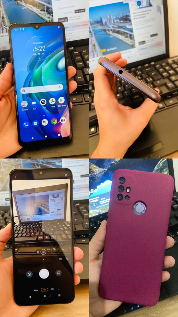 Motorola G10 -semi novo completo 