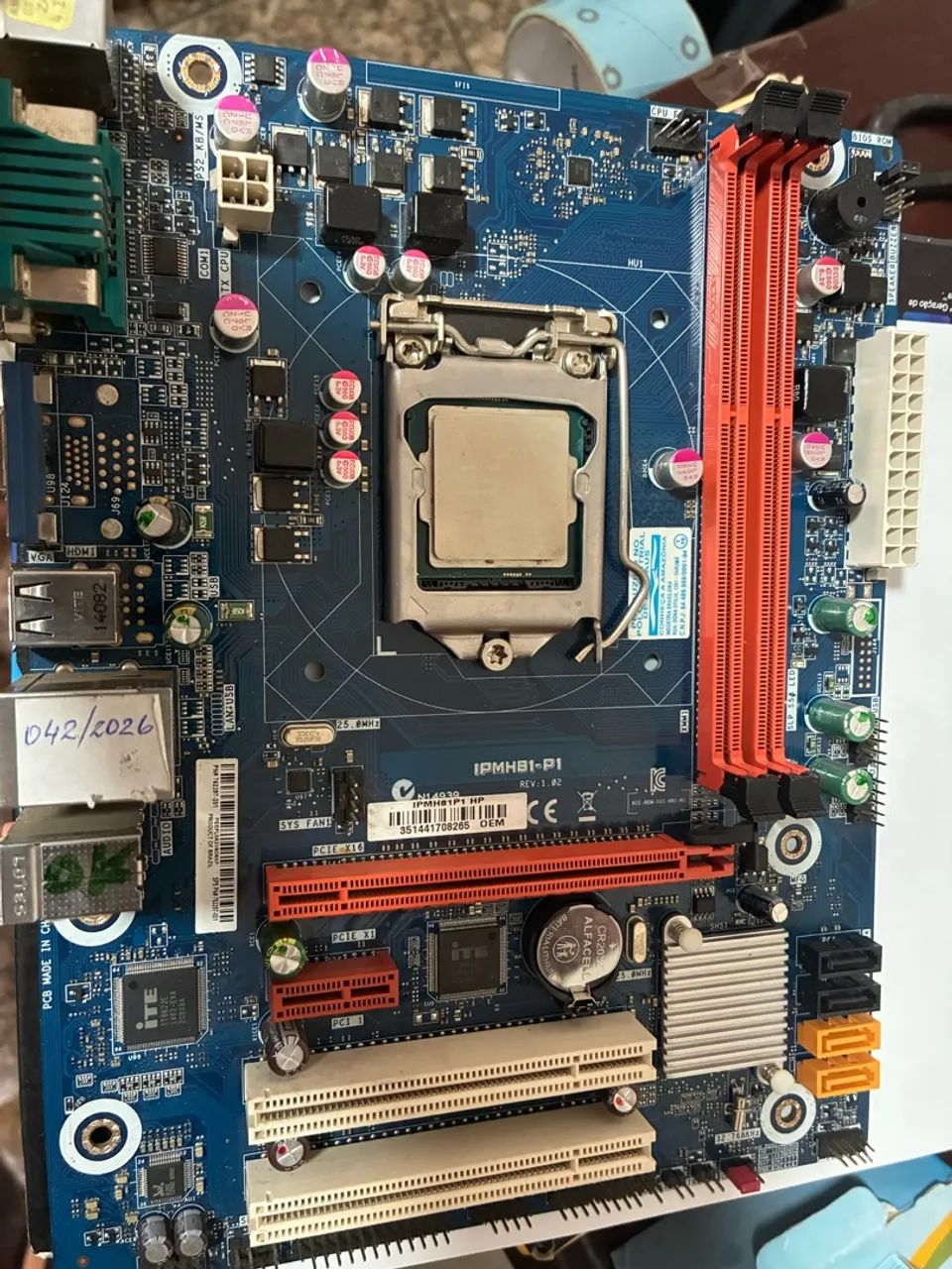 Placa mãe IPMH81P1 socket 1150