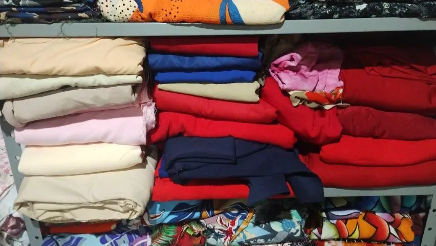 Vários tipos de tecidos - Foto 5