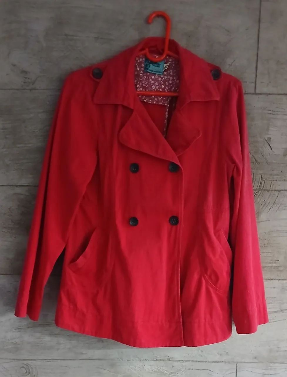 Casaco vermelho 