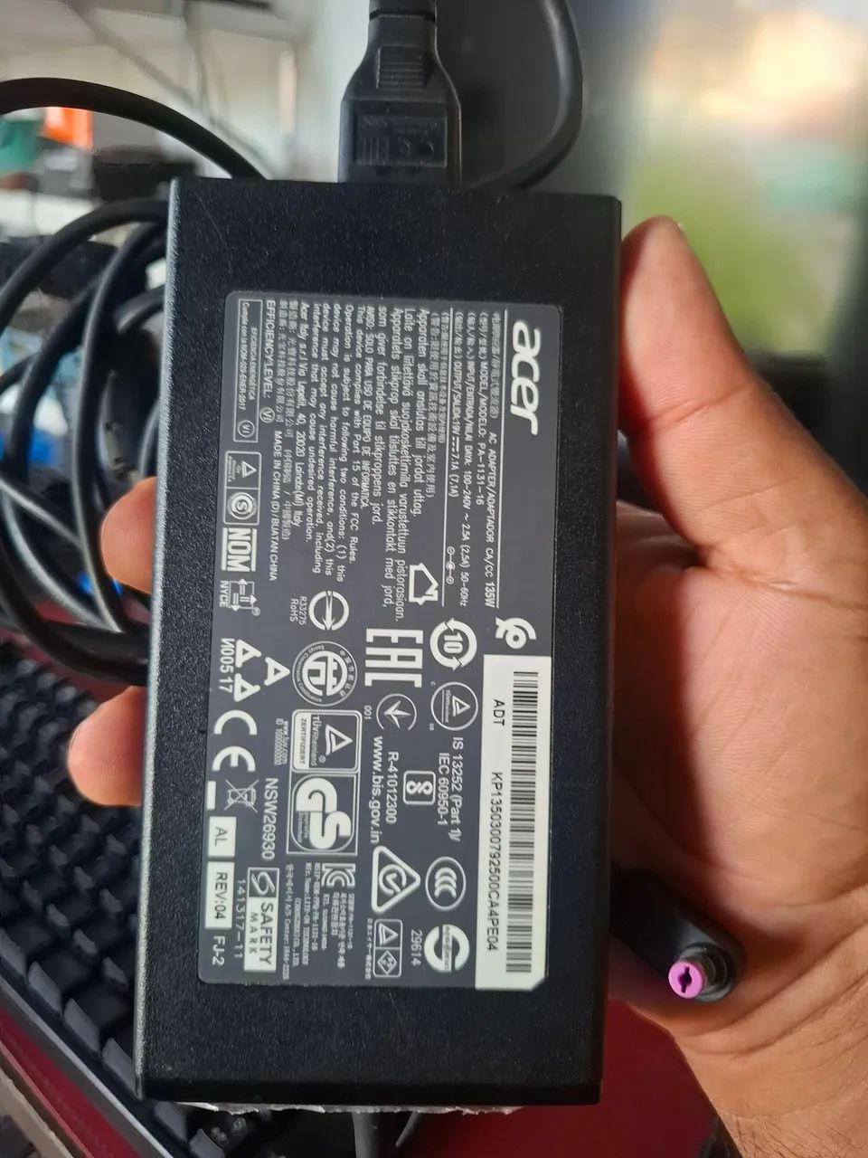 Carregador original Nitro 5 