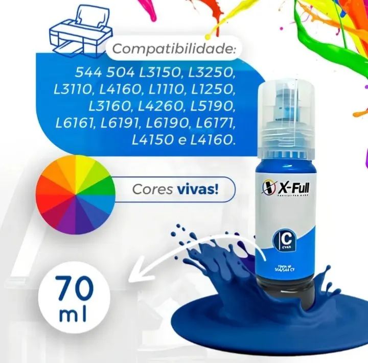 Tinta Compatível Xfull p/ Epson valor unidade - Foto 2