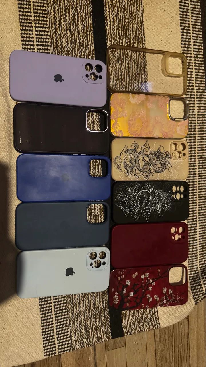 11 Capinha Iphone 12 Pro Max ( cabem nos 13 e 14 Pro Max )