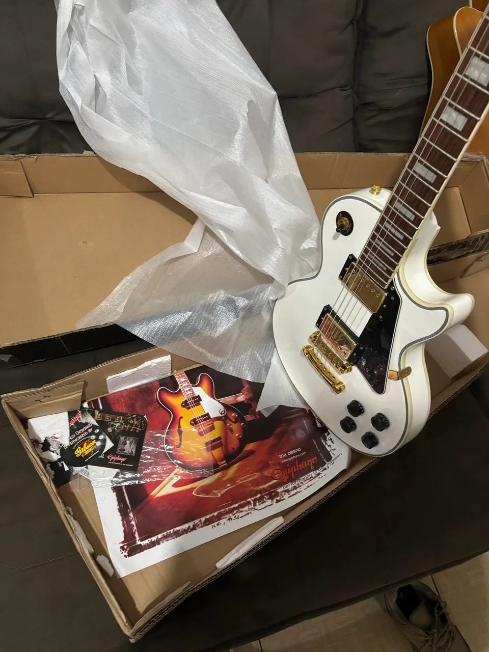 Guitarra Epiphone lês paul - Foto 4