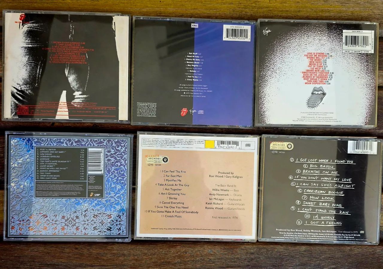 CDs Rolling Stones e Ronnie Wood - Foto 2