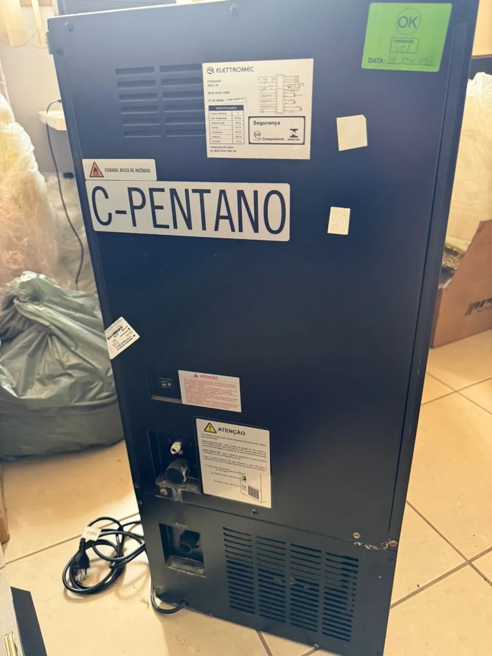 Máquina de gelo Elettromec 18kg - Foto 5