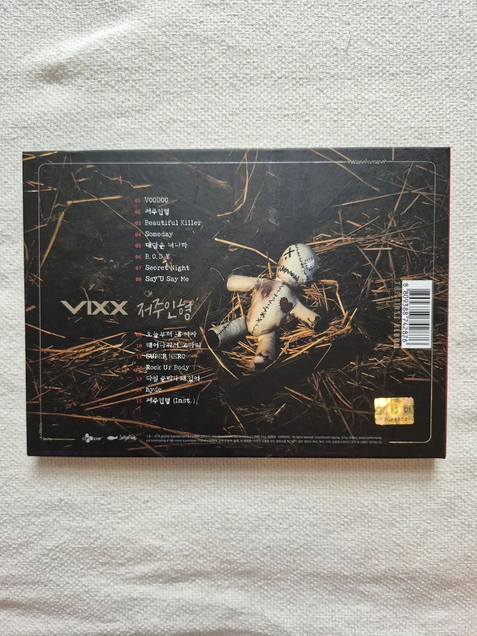 Album K-Pop VIXX - Voodoo - Foto 2