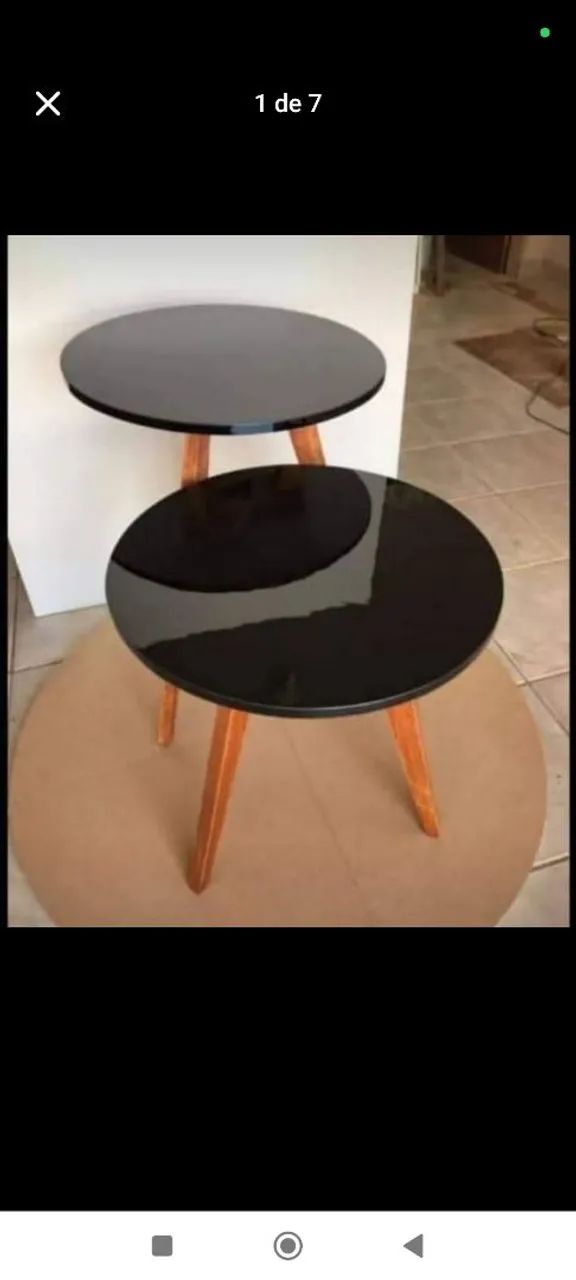 Mesinha de canto retro 