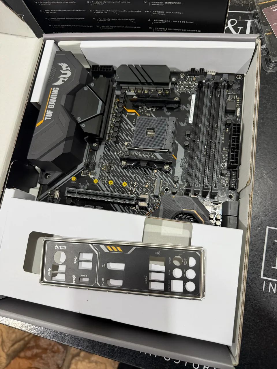 PLACA MÃE AM4 ASUS X570-PLUS/BR TUF GAMING - Foto 5