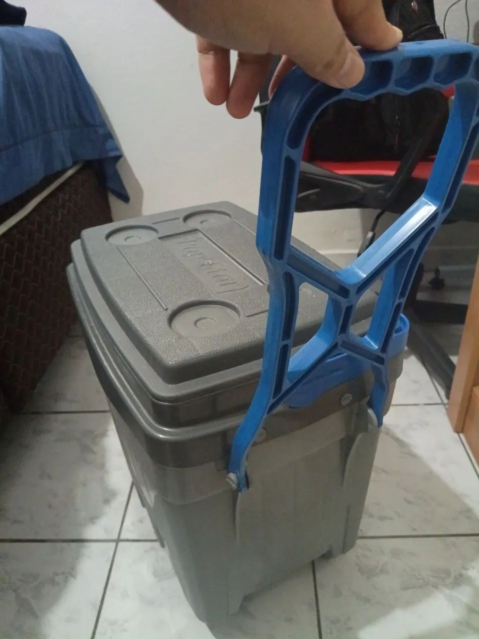 Cooler PopStar 34L com Rodas e Alça - Excelente Estado - Foto 4