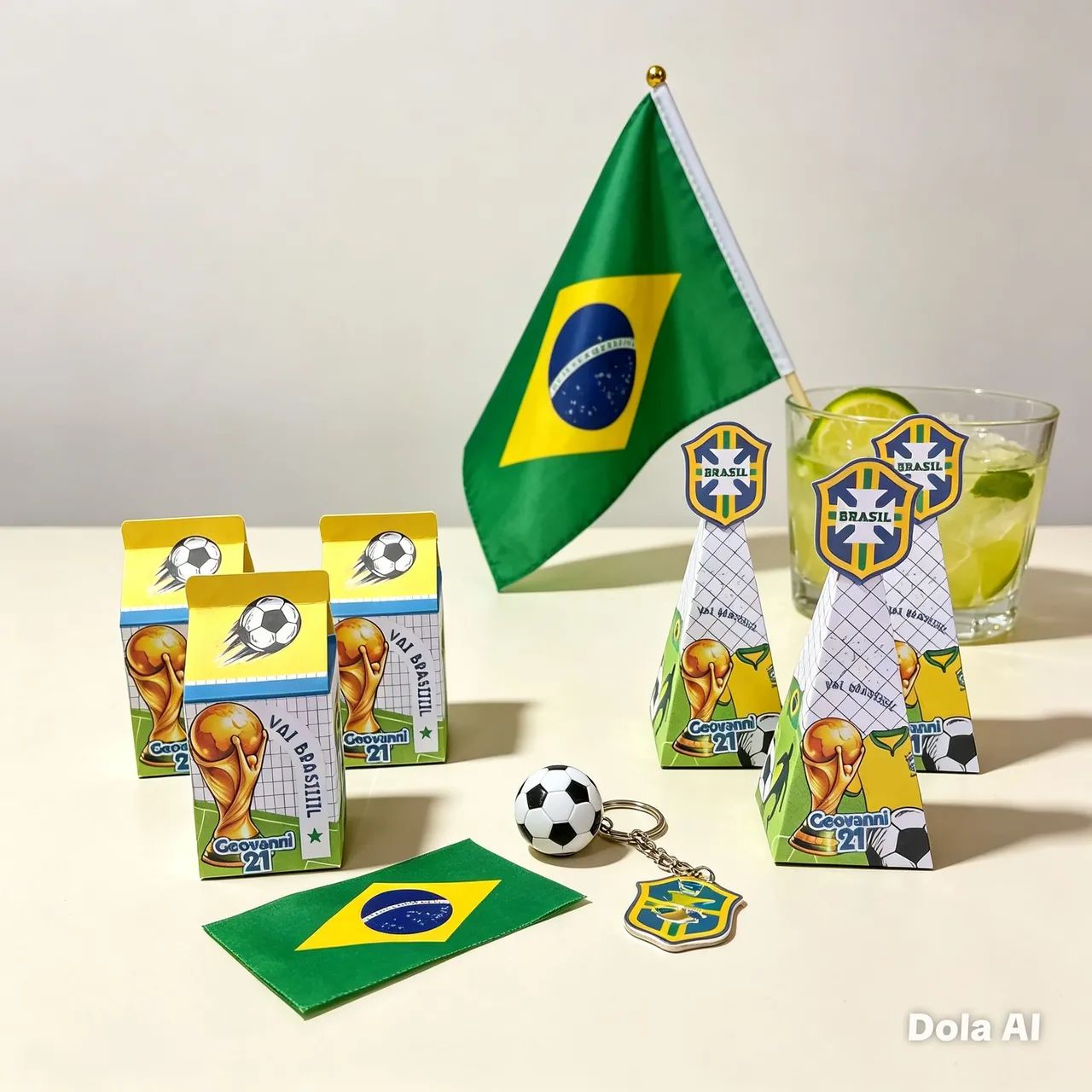 Kit torcedor 2026 papelaria personalizada 