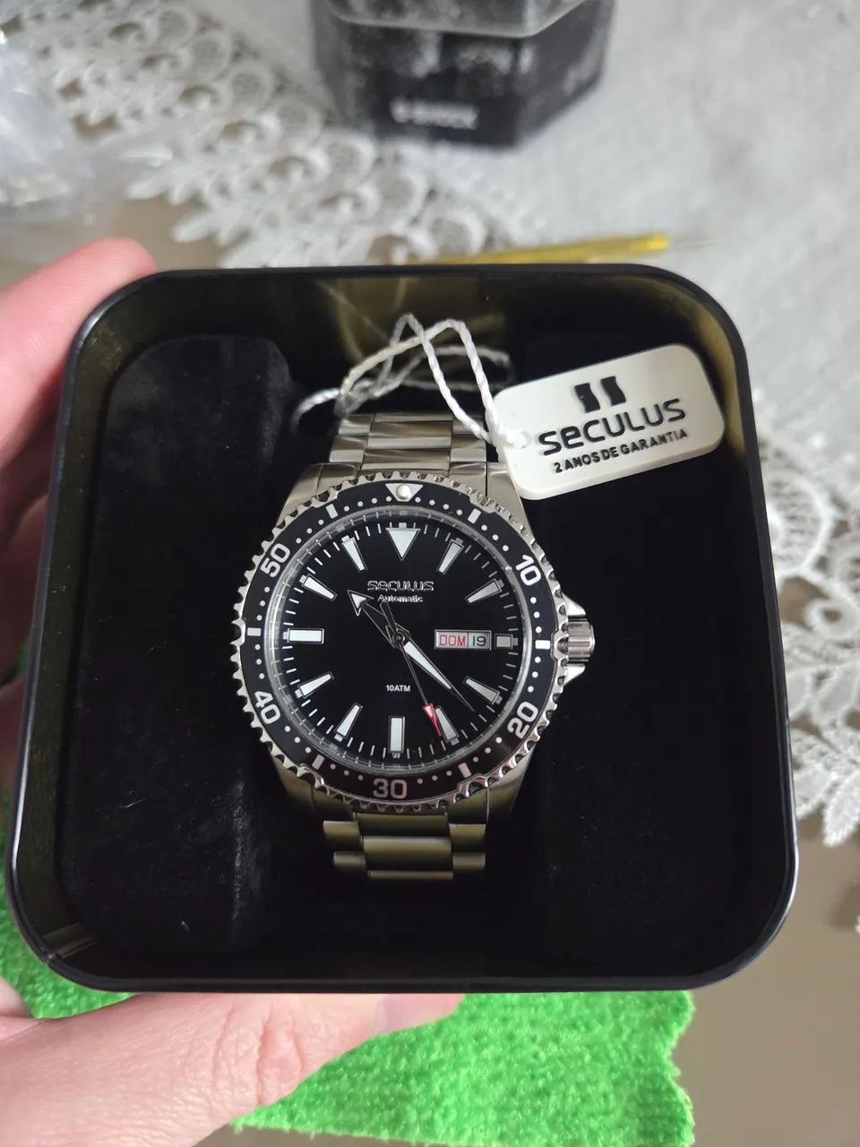 Relogio seculus diver automático  - Foto 3
