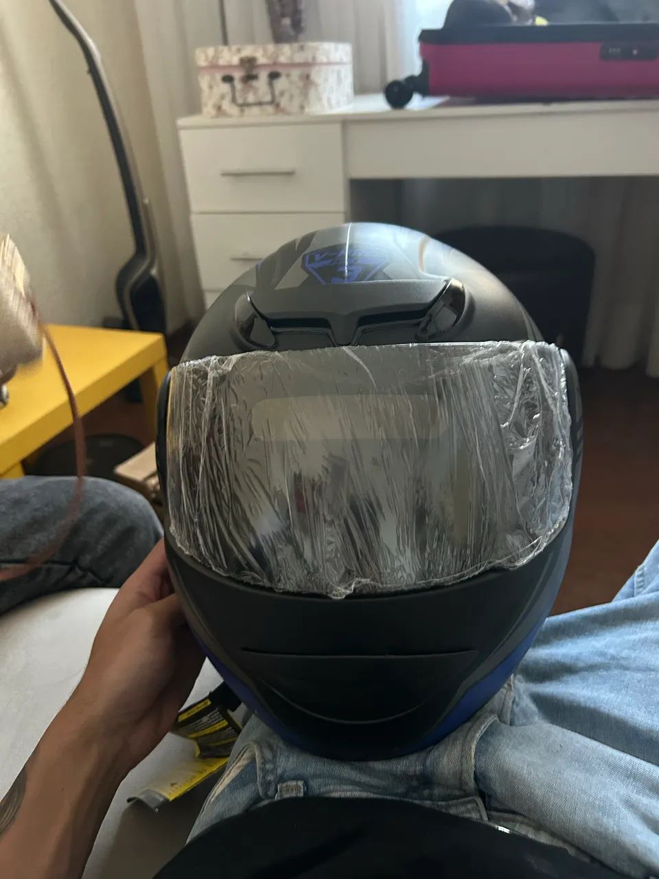 Capacete V-PRO JET 3 - Foto 2