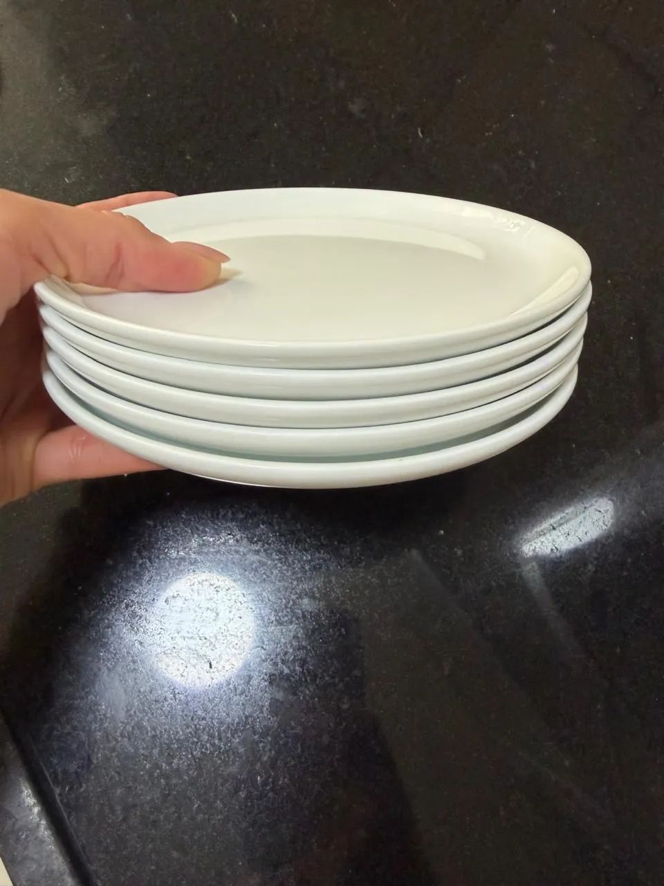 Conjunto de Porcelana Branca - 20 peças - Foto 2