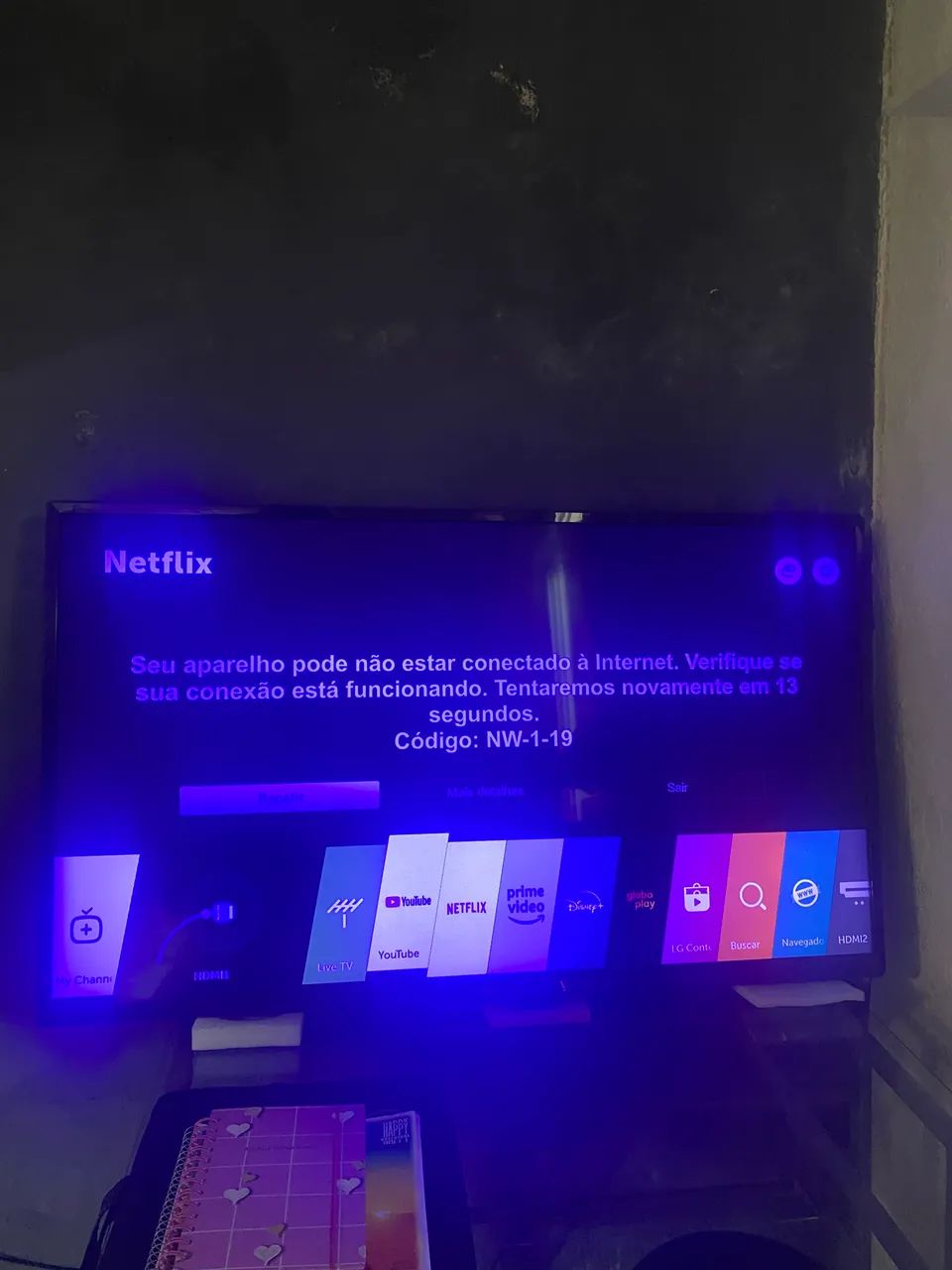 Smart TV LG 43? Full HD - Funcionando com detalhes - Foto 3
