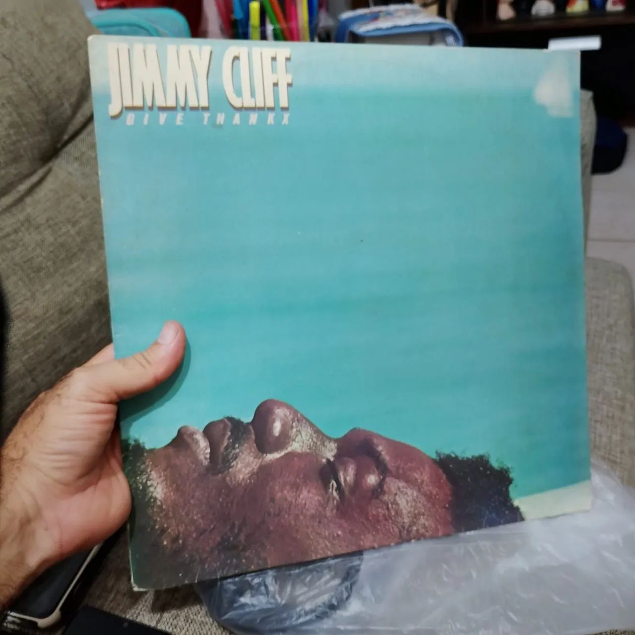 Vinil Jimmy Cliff give thankx relíquia 