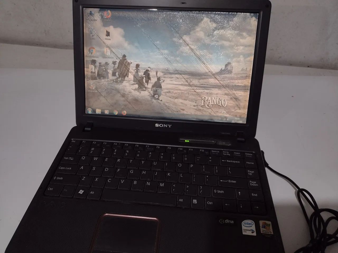 Notebook Sony vaio com defeito 