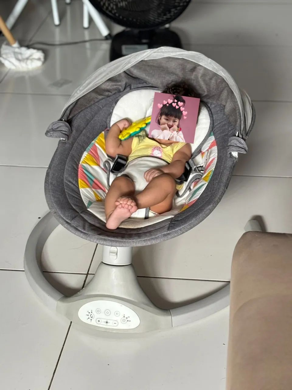 Cadeira de bebê elétrica  - Foto 5