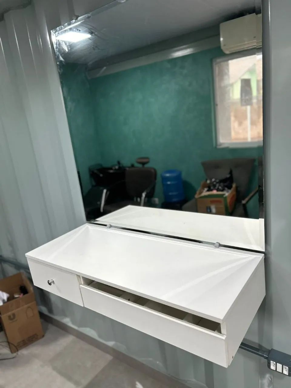 Bancada de barbearia mdf  - Foto 4