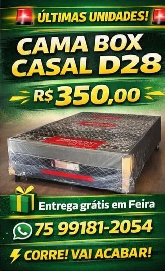 Cama Box casal!! - Foto 2
