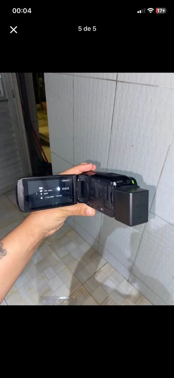 Câmera profissional nova