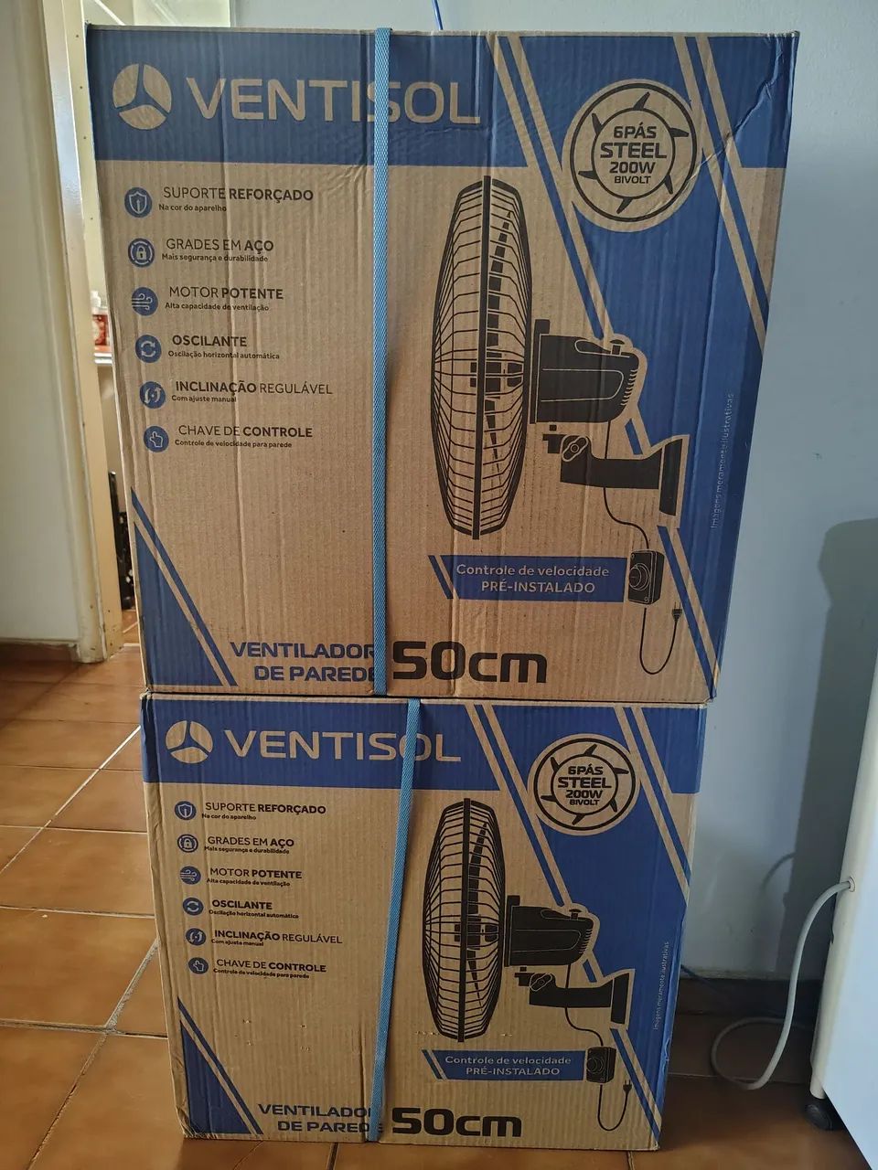 Ventilador de parede ventisol 50cm  - Foto 2