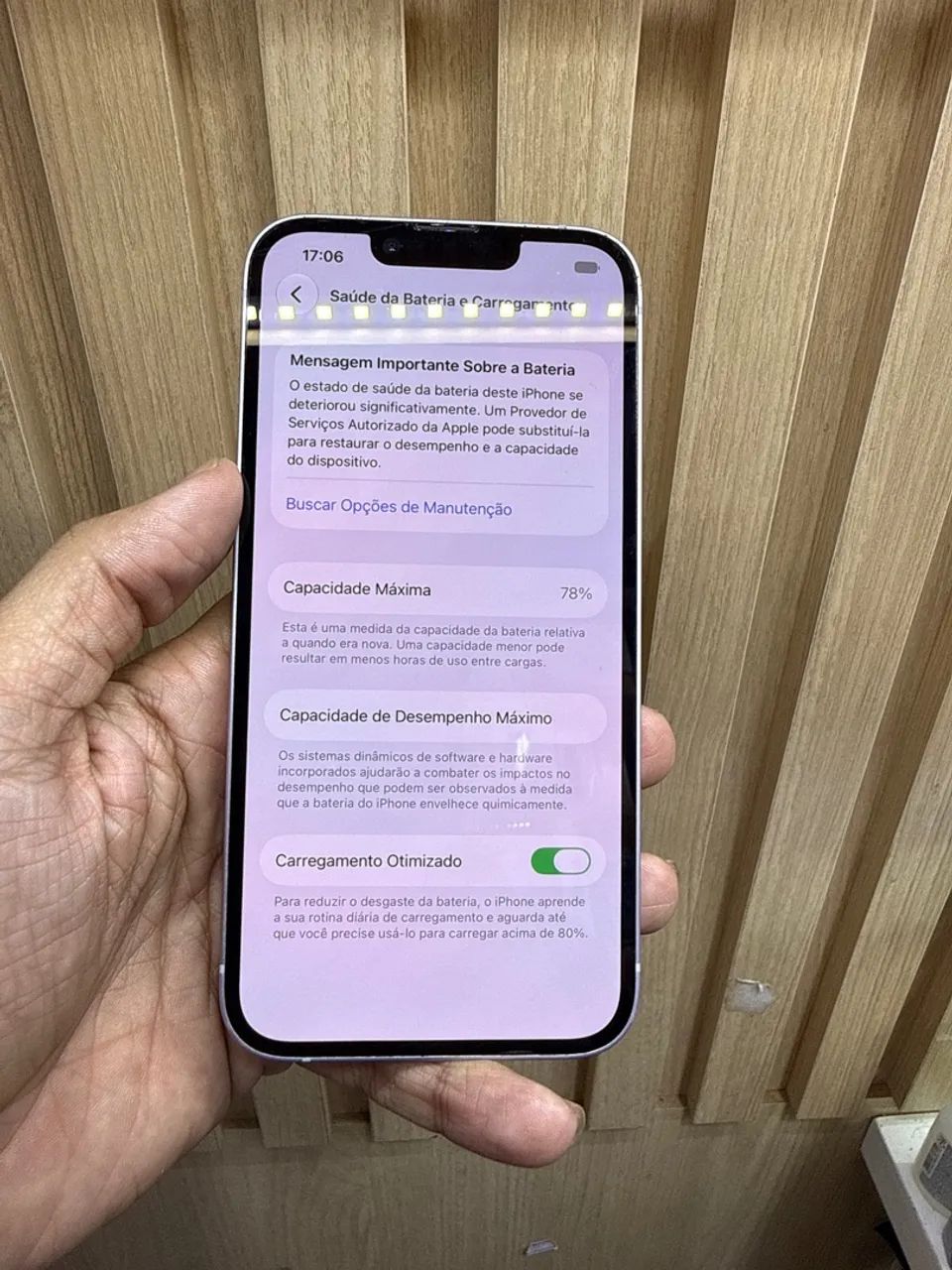 iPhone 14 128gb lilás todo original - Foto 4