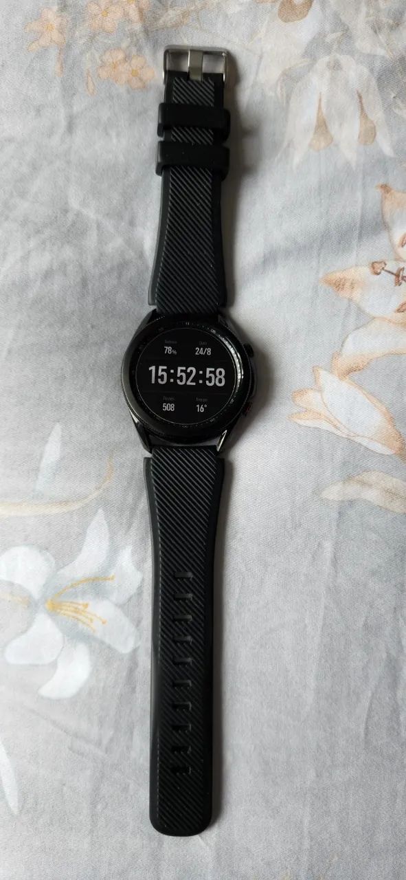 Smartwatch Samsung Galaxy Watch 3 45mm Preto - Foto 2